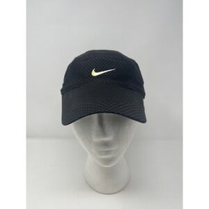 Vintage Y2K Nike Tailwind Dri-Fit 7 Panel Mesh Black & White Running Hat